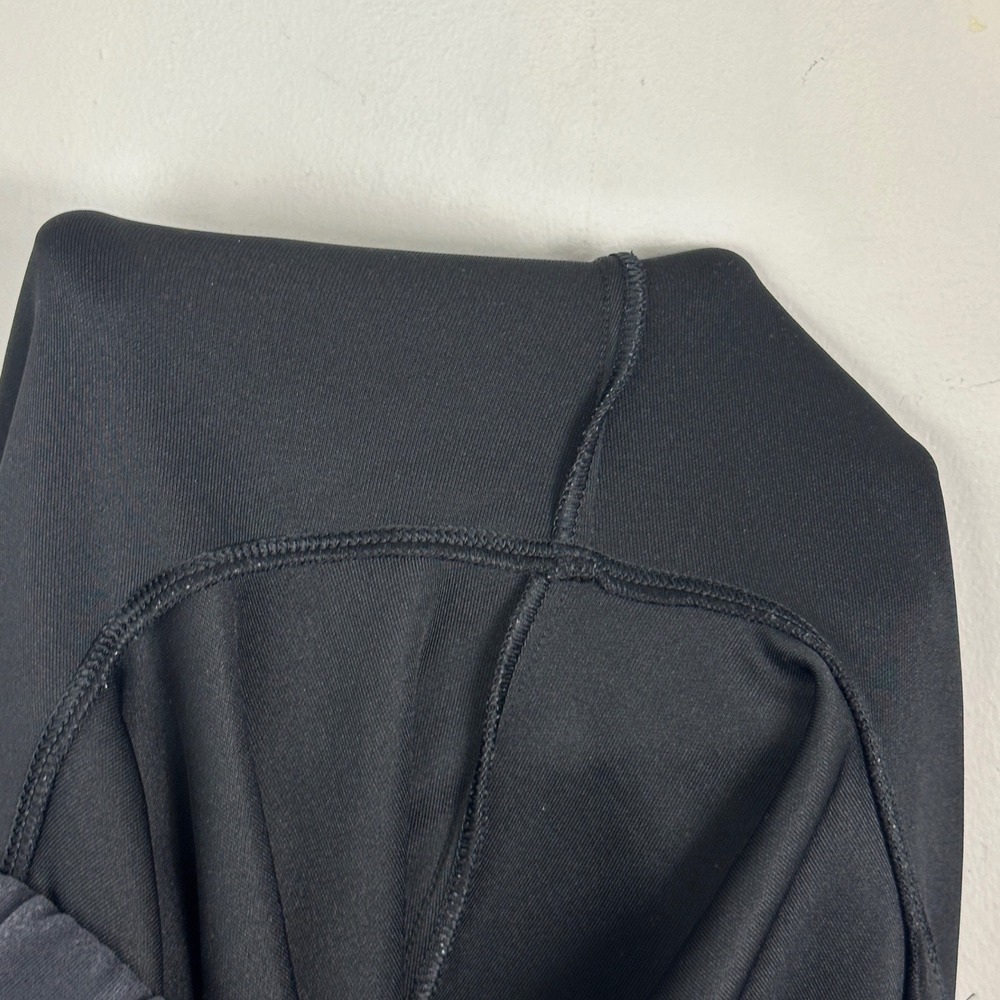 Lululemon Softstreme High Rise Culotte Pants Black Womens Sz 12 Wide Leg Lounge - Picture 11 of 16